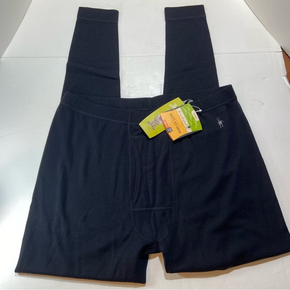 Smartwool Other - Smartwool Men’s XL Merino Base Layer Bottoms Black NWT Midweight 200 Intraknit